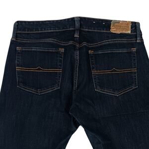 Ralph Lauren Denim & Supply Vintage Jeans Mens 33X31 Dark Wash Stretch Flag Slim